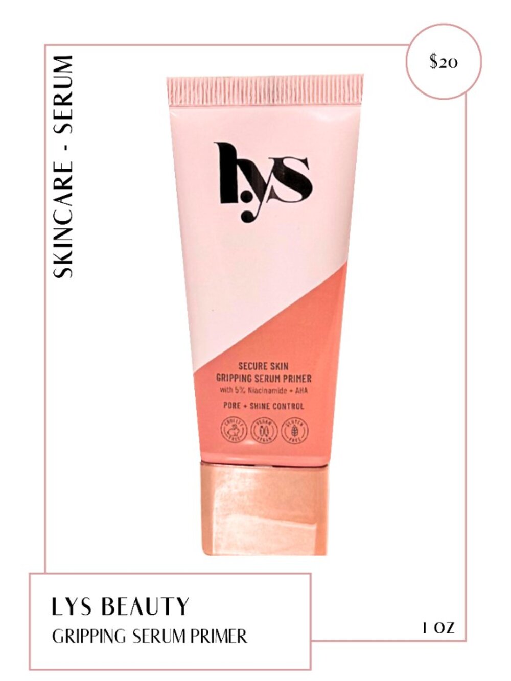 Lys Beauty Secure Skin Gripping Primer